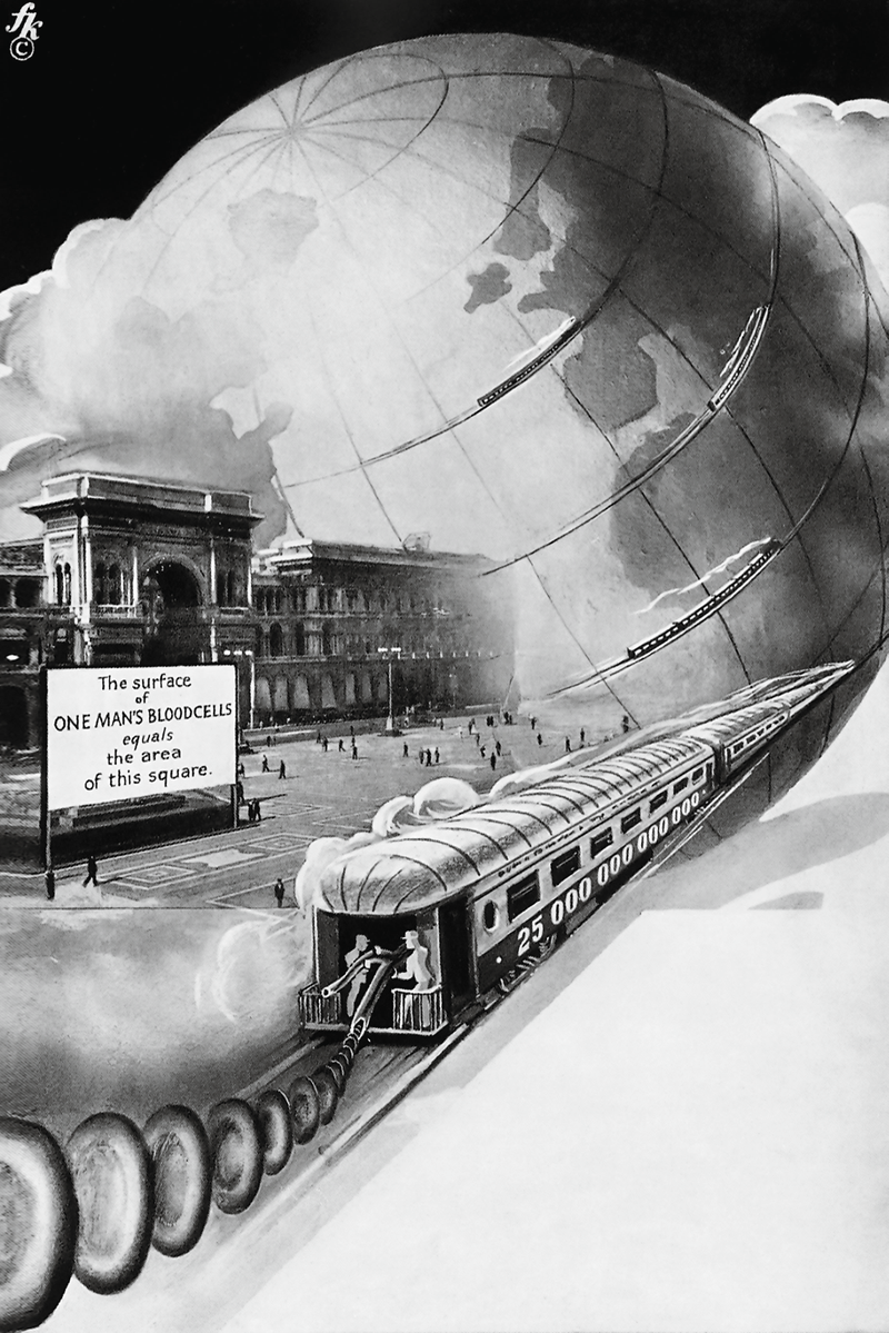 Illustration for article titled The Amazing Anatomical Diagrams of Fritz Kahn, Pioneer of Infographics